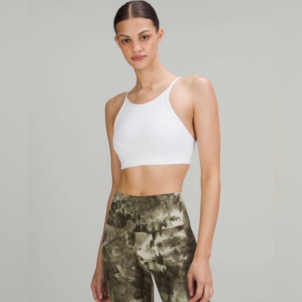 Lululemon Flow Y Wrap-Front High-Neck Bra *Light Support, B/C Cup